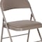 Flash Furniture HERCULES Series Double Braced Gray Vinyl Folding Chair, PK4 4-HA-F003D-GY-GG - alternate 9
