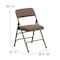 Flash Furniture Beige Fabric Folding Chair, PK4 4-HA-MC309AF-BGE-GG - alternate 2