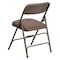 Flash Furniture Beige Fabric Folding Chair, PK4 4-HA-MC309AF-BGE-GG - alternate 4