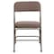 Flash Furniture Beige Fabric Folding Chair, PK4 4-HA-MC309AF-BGE-GG - alternate 9
