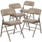 Flash Furniture Beige Vinyl Folding Chair, PK4 4-HA-MC309AV-BGE-GG - alternate 5