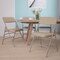 Flash Furniture Beige Vinyl Folding Chair, PK4 4-HA-MC309AV-BGE-GG - alternate 1