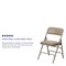 Flash Furniture Beige Vinyl Folding Chair, PK4 4-HA-MC309AV-BGE-GG - alternate 8