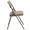 Flash Furniture Beige Vinyl Folding Chair, PK4 4-HA-MC309AV-BGE-GG - alternate 10