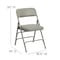 Flash Furniture Gray Vinyl Folding Chair, PK4 4-HA-MC309AV-GY-GG - alternate 8