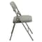 Flash Furniture Gray Vinyl Folding Chair, PK4 4-HA-MC309AV-GY-GG - alternate 10