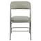 Flash Furniture Gray Vinyl Folding Chair, PK4 4-HA-MC309AV-GY-GG - alternate 3