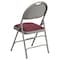 Flash Furniture Burgundy Fabric Folding Chair, PK4 4-HA-MC705AF-3-BY-GG - alternate 2