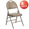 Flash Furniture Beige Vinyl Folding Chair, PK4 4-HA-MC705AV-3-BGE-GG - alternate 8