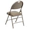 Flash Furniture Beige Vinyl Folding Chair, PK4 4-HA-MC705AV-3-BGE-GG - alternate 4