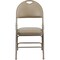Flash Furniture Beige Vinyl Folding Chair, PK4 4-HA-MC705AV-3-BGE-GG - alternate 5