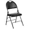 Flash Furniture Black Vinyl Folding Chair, PK4 4-HA-MC705AV-3-BK-GG - alternate 8