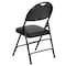 Flash Furniture Black Vinyl Folding Chair, PK4 4-HA-MC705AV-3-BK-GG - alternate 9