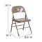 Flash Furniture Beige Metal Folding Chair, PK4 4-HF3-MC-309AS-BGE-GG - alternate 4