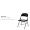 Flash Furniture Black Metal Folding Chair, PK4 4-HF3-MC-309AS-BK-GG - alternate 5