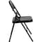 Flash Furniture Black Metal Folding Chair, PK4 4-HF3-MC-309AS-BK-GG - alternate 9