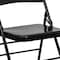 Flash Furniture Black Metal Folding Chair, PK4 4-HF3-MC-309AS-BK-GG - alternate 10