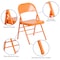 Flash Furniture Orange Marmalade Folding Chair, PK4 4-HF3-ORANGE-GG - alternate 3