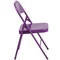 Flash Furniture Impulsive Purple Folding Chair, PK4 4-HF3-PUR-GG - alternate 9