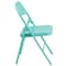 Flash Furniture Tantalizing Teal Folding Chair, PK4 4-HF3-TEAL-GG - alternate 10