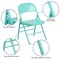 Flash Furniture Tantalizing Teal Folding Chair, PK4 4-HF3-TEAL-GG - alternate 3
