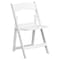 Flash Furniture White Resin Folding Chair, PK4 4-LE-L-1-WH-SLAT-GG - alternate 10