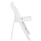 Flash Furniture White Resin Folding Chair, PK4 4-LE-L-1-WH-SLAT-GG - alternate 4