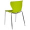 Flash Furniture Lowell Contemporary Design Citrus Green Plastic Stack Chair, PK4 4-LF-7-07C-CGRN-GG - alternate 9