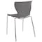 Flash Furniture Lowell Contemporary Design Gray Plastic Stack Chair, PK4 4-LF-7-07C-GRY-GG - alternate 10