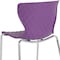 Flash Furniture Lowell Contemporary Design Purple Plastic Stack Chair, PK4 4-LF-7-07C-PUR-GG - alternate 7