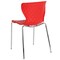 Flash Furniture Lowell Contemporary Design Red Plastic Stack Chair, PK4 4-LF-7-07C-RED-GG - alternate 4