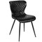 Flash Furniture Bristol Contemporary Upholstered Chair in Black Vinyl, PK4 4-LF-9-07A-BLK-GG - alternate 9