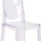Flash Furniture 4PK Ghost Counter Stool with Oval Back in Crystal 4-OW-GHOSTBACK-24-GG - alternate 6