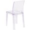 Flash Furniture Ghost Chair with Square Back in Transparent Crystal, PK4 4-OW-SQUAREBACK-18-GG - alternate 5