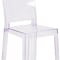 Flash Furniture Ghost Counter Stool with Square Back in Transparent Crystal, PK4 4-OW-SQUAREBACK-24-GG - alternate 6