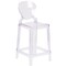 Flash Furniture Ghost Counter Stool with Tear Back in Transparent Crystal, PK4 4-OW-TEARBACK-24-GG - alternate 7