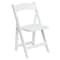 Flash Furniture HERCULES Series White Wood Folding Chair with Vinyl Padded Seat, PK4 4-XF-2901-WH-WOOD-GG - alternate 10