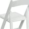 Flash Furniture HERCULES Series White Wood Folding Chair with Vinyl Padded Seat, PK4 4-XF-2901-WH-WOOD-GG - alternate 9