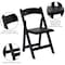 Flash Furniture HERCULES Series Black Wood Folding Chair with Vinyl Padded Seat, PK4 4-XF-2902-BK-WOOD-GG - alternate 8