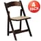 Flash Furniture Fruitwood Folding Chair, PK4 4-XF-2903-FRUIT-WOOD-GG - alternate 2