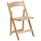 Flash Furniture Natural Wood Folding Chair, PK4 4-XF-2903-NAT-WOOD-GG - alternate 10