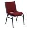 Flash Furniture HERCULES Series Heavy Duty Burgundy Patterned Fabric Stack Chair, PK4 4-XU-60153-BY-GG - alternate 9