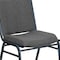 Flash Furniture HERCULES Series Heavy Duty Gray Fabric Stack Chair, PK4 4-XU-60153-GY-GG - alternate 6