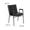 Flash Furniture HERCULES Series Heavy Duty Black Vinyl Stack Chair with Arms, PK4 4-XU-60154-BK-VYL-GG - alternate 4