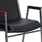 Flash Furniture HERCULES Series Heavy Duty Black Vinyl Stack Chair with Arms, PK4 4-XU-60154-BK-VYL-GG - alternate 10