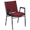 Flash Furniture Burgundy Fabric Stack Armchair, PK4 4-XU-60154-BY-GG - alternate 7