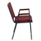 Flash Furniture Burgundy Fabric Stack Armchair, PK4 4-XU-60154-BY-GG - alternate 9