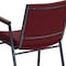 Flash Furniture Burgundy Fabric Stack Armchair, PK4 4-XU-60154-BY-GG - alternate 8
