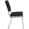 Flash Furniture HERCULES Series 1000 lb. Rated Black Antimicrobial Fabric Bariatric Medical Reception Chair with 3/4 Panel Back, PK4 4-XU-DG-60442-660-2-BK-GG - alternate 7