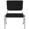 Flash Furniture HERCULES Series 1000 lb. Rated Black Antimicrobial Fabric Bariatric Medical Reception Chair with 3/4 Panel Back, PK4 4-XU-DG-60442-660-2-BK-GG - alternate 8
